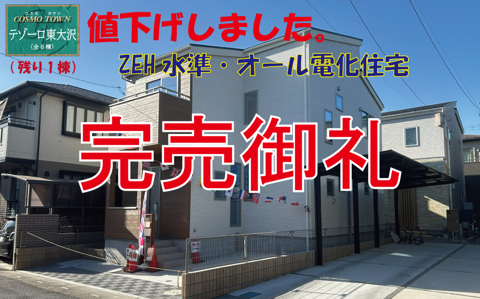 テゾーロ東大沢新築A号棟