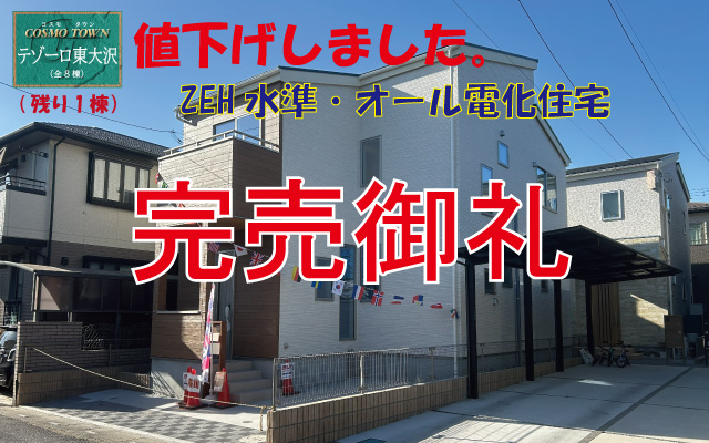 テゾーロ東大沢新築A号棟