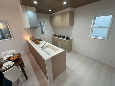 食洗器付のシステムキッチン