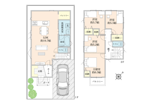 間取り図（3LDK)