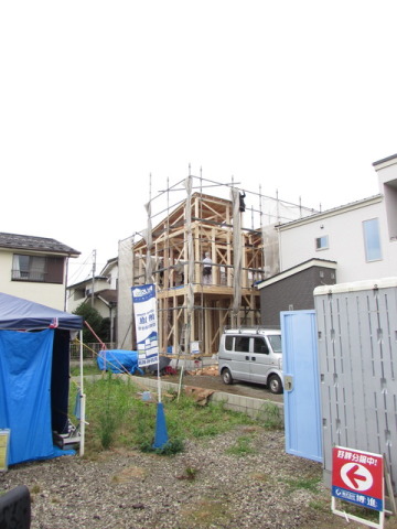 C号棟（7月3日上棟）
